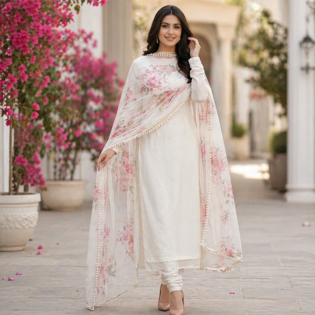 Churidar salwar suit stitching in Jaipur with slim fit and stylish finish